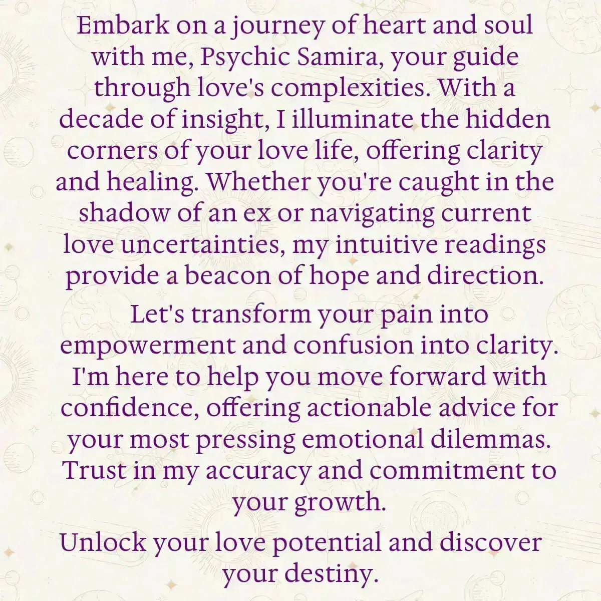 $1 Psychic Reading by Samira thumbnail-image-6